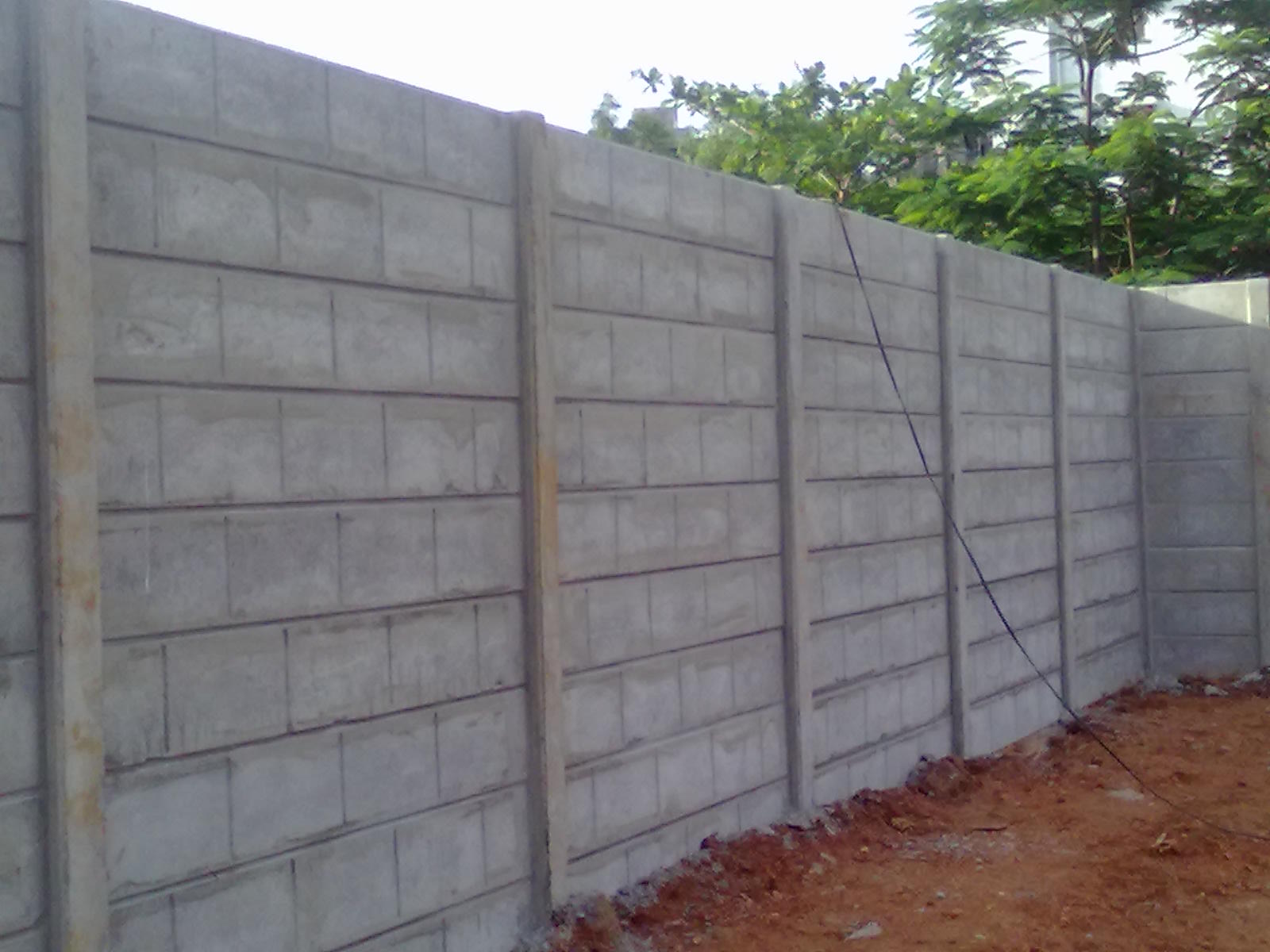 RCC Precast Boundary Wall Panels